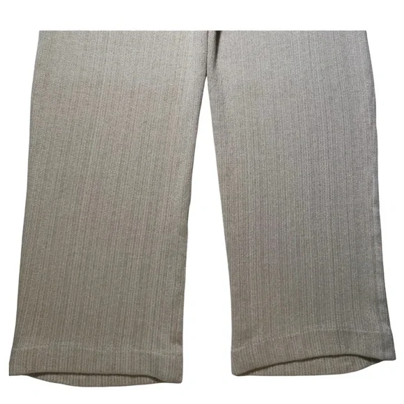 St John Collection Knit Wide Leg Pants 6 Beige Soft Luxury Lounge Old Money - Picture 4 of 9